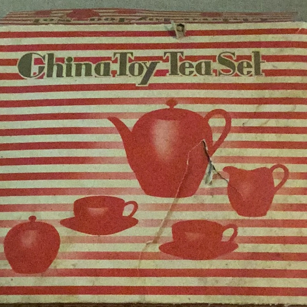 Vintage Toy Tea set